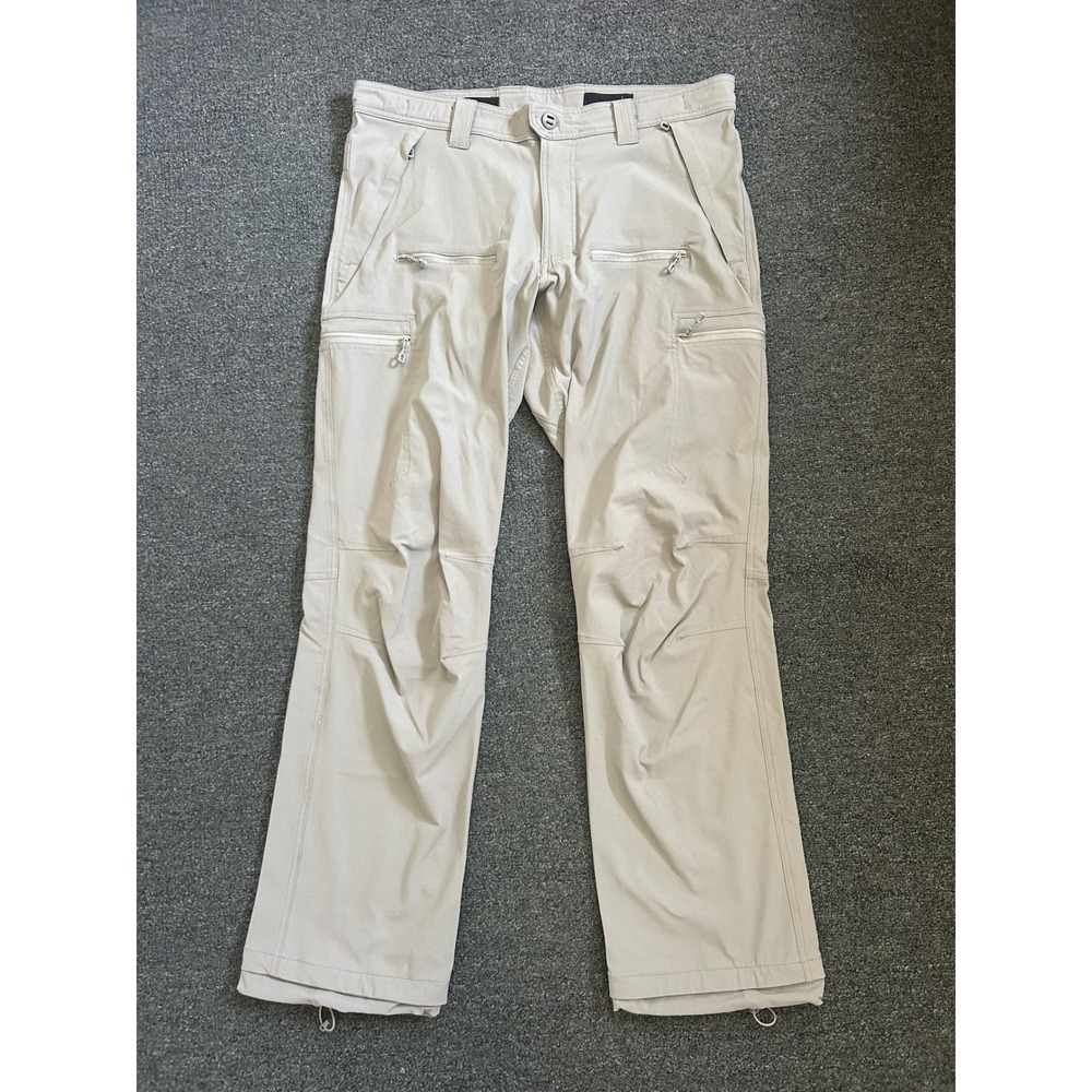 Beyond Clothing Systems Soft Shell Cargo Pants Beige Mens Large Regular Tactical